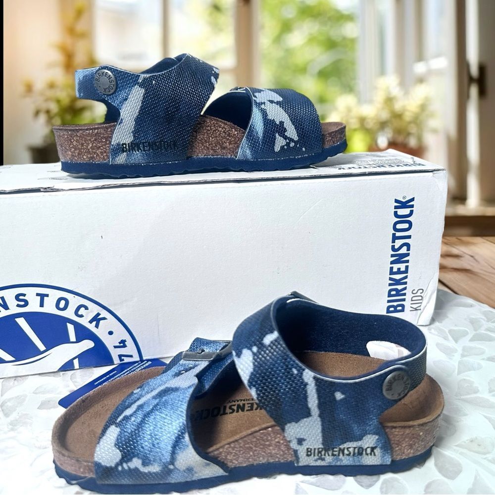 New in box Birkenstock Kids Toddler New York Sandals Size EU 26 US Kids Toddler - Picture 7 of 14